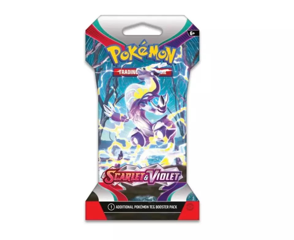 Scarlet And Violet Booster Pack Sleeved